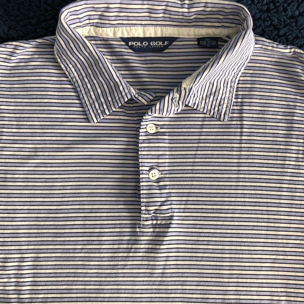 Polo Ralph Lauren Pima Cotton Striped Polo
